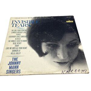 The Johnny Mann Singers Album vinyl record Invisible Tears 1964 liberty READ